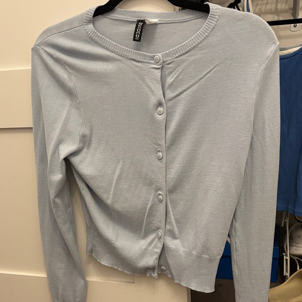 H&M Light Blue Button Down Shirt